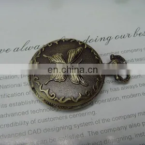Cheap Fashion Alloy Butterfly Pendant Watch thumbnail-1
