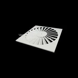 Aluminum Swirl Ceiling Diffuser Air Vent Motorized Air Diffuser Price thumbnail-1