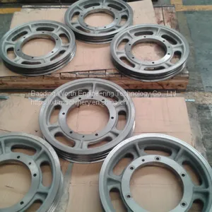 Heibei Manufacturer Custom-made GRAY Iron Sand Casting Spare Parts, Taper Sleeve and Pulley thumbnail-3