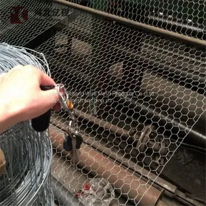 Chicken-Wire-Mesh-Rabbit-Fence-25mm-Galvanised-Garden-Netting-0-6-x-25m-156 Rabbit-Wire-Mesh thumbnail-2
