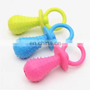 Nontoxic Mini-nipple Small Bell Inside Pet Molar Bite Tpr Dog Toy thumbnail-2