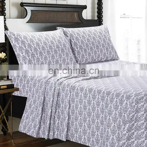 Wrinkle-resistant Full Egyptian Bed Sheet Kids Bedding Sheet Fitted Sheets Cotton thumbnail-7