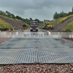 Non-slip HDPE Ground Protection Plastic Floor Mats for Large Vehicles thumbnail-3