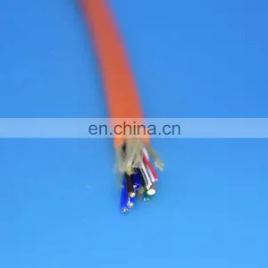Kevlar Braid Robot Cable 8 Core Fiber Optic Coaxial Cable thumbnail-3