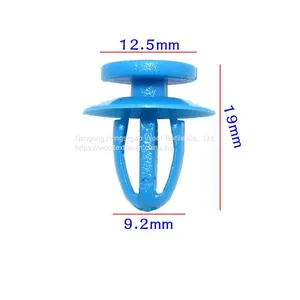 Durable Type Plastic Rivet Fasteners, Multicolour Push-type Fastener Assorted thumbnail-5