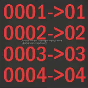 Wireless Dot Matrix Main Led Displays for Bank/Hospital/Supermarkrt thumbnail-1