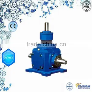 Changzhou Machinery Gearbox Speed/T Series Spiral Bevel 2:1 Ratio Gearbox thumbnail-3