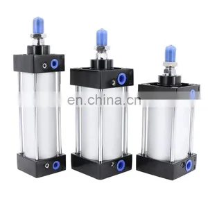 Pneumatic Cylinder SC Standard Air Cylinder 32/40/50/63/80mm Bore 25/50/75/100/125/150/175/200/250mm Stroke Pneumatic Cylinder thumbnail-1