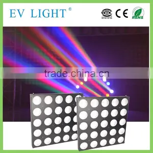 Guangzhou Stage Lighting 25pcs*10w Rgb Three in One Led Matrix Light 5*5 thumbnail-1