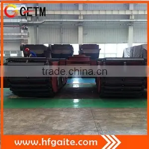 0.7 Bucket 15m Arm Amphibious Pontoons for 24t Excavator Assembly thumbnail-1