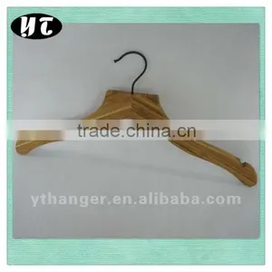 AL-124 Natural Bamboo Clothes Hanger for Tops thumbnail-1