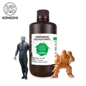KS-3860 Water Washable Hard UV Resin Used for Making Models Photosensitive Resin Suitable for 3D Printers thumbnail-4
