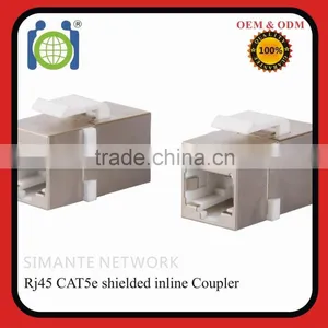 Tooless Cat6 Ftp Female-female Shielded 8p8c Coupler thumbnail-1