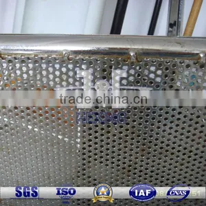 Round Hole Galvanized Steel Perforated Metal thumbnail-1