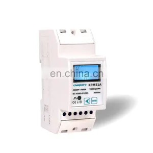 Factory Supply DIN Rail Single Phase Smart Electric Energy Meter With Smart Energy Management System thumbnail-2