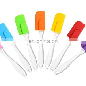 Easy to Clean and Reusable Silicone Spatula With Plastic Handle thumbnail-5
