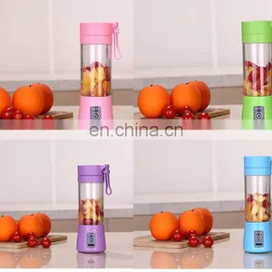 Rechargeable Portable Automatic Battery Handheld USB Fruit Vegetables Smoothie Cup Mini Juicer Food Blender thumbnail-5