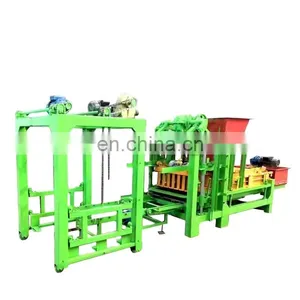 Automatic QT4-25 Fully Hollow Block Machine Price List Brick Making Machine Price Concrete Block Machine thumbnail-1
