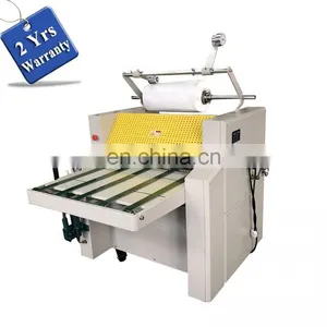 FM8350 Table Top Office Preglued Plastic Film Manual A3 Thermal Laminating Machine, Small Cold Double Side Laminator thumbnail-1
