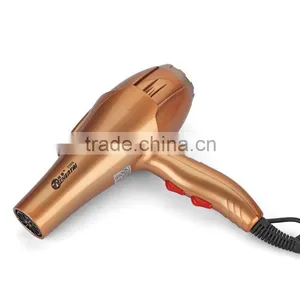 Gold Color Ionic Hair Dryer Stong Wind Profession Household Hair Dryer thumbnail-2