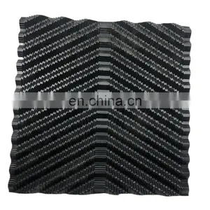 CF1900 Pvc Cooling Tower Infill Media High Temperature Honeycomb 19mm Counter Flow Cooling Tower Fill thumbnail-1