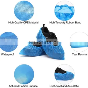 Disposable Polyethylene CPE Shoe Covers thumbnail-4