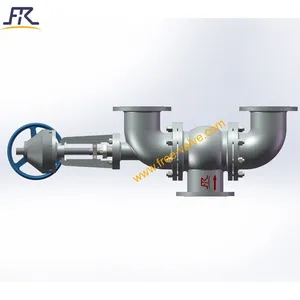 Worm Gear Three-Way Slurry Valve thumbnail-2