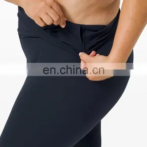 XXS-4XL Plus Size Women Yoga Pants Buttery Soft V High Waist Workout Yoga Leggings Fitness Wear Tight Pocket Pants thumbnail-3