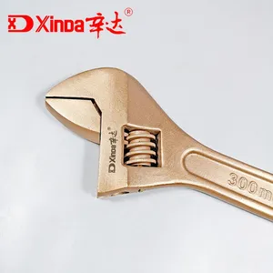 Xinda Non Sparking Adjustable Wrench Copper Spanner Explosion Proof Tools Manufacturer thumbnail-4