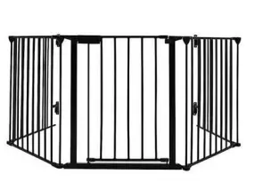 Iron Adjustable Fireplace Fence thumbnail-3