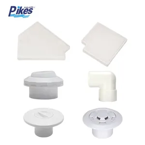 ABS UV Plastic Fittings Swimming Pool Accessory High Quality Plastic Equipment Skimmer Water Return Massage Jet thumbnail-3