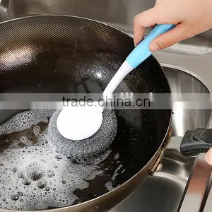 Best Quality Stainless Steel Scourer/steel Wire Ball/steel Scouring Pad for Cleaning thumbnail-2