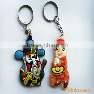 2D Key Chain for Promotional Gifts Soft PVC Keychain for Souvenir thumbnail-1