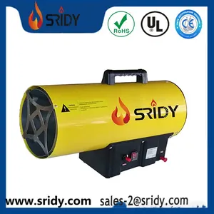 (GH-30M)Fast Heating Propane Gas Stainless Steel 20KW Cut off Protection Air Forced Heater Industrial Cannon Heater thumbnail-1