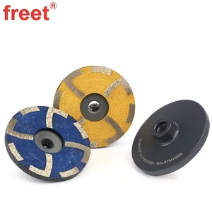 Diamond Tools 100mm Resin Filled Grinding Cup Wheels Iron Based for Concrete thumbnail-1