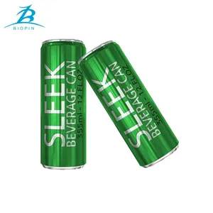Empty Printed 12oz Metal Aluminum Can 355ml Sleek Cans With 202#SOT Lid for Soda Energy Drink Beverage Beer Packaging thumbnail-2