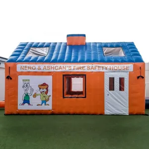 New Model Inflatable Fire Escape Training Tent for Schools and Institutions thumbnail-3