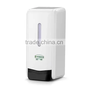 YK5008 ABS Material Toilet Bathroom Hand Soap Dispenser Wall Mounted Hands Wash Disinfectant Dispenser Refill Soap Bottle thumbnail-2