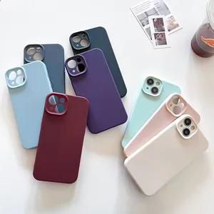 Custom Logo Soft TPU Soft Phone Case for Samsung S24 S25 S26Ultra Iphone15 16 17promax Plus thumbnail-1