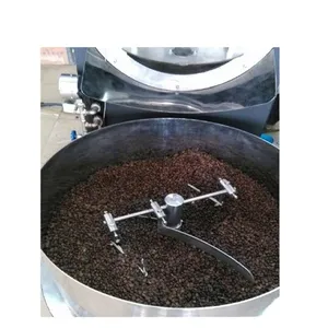 Shanghai Factory Automatic Electric Coffee Bean Roasting Equipment Gas Roaster Machine for Coffee Processing thumbnail-1