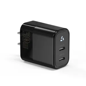 65W GaN Uninterruptible Power Charger, Pocket-Sized 5000mAh PD Power Bank for Mobile Devices, Black thumbnail-3
