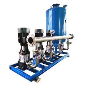 High Pressure No Negative Pressure Frequency Conversion Complete Secondary Booster Water Supply System thumbnail-2