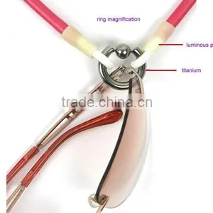Titanium Glasses Necklace thumbnail-1