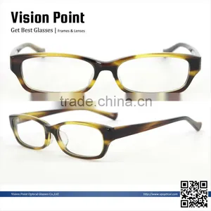 New Fashion Acetate Cool Men Glasses Frames With Clear Lenses for Myopia thumbnail-1