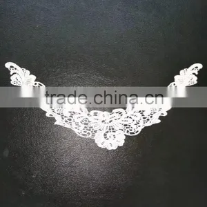 Chemical Embroidery Lace Collar Lace Brooch for Wholesale thumbnail-2