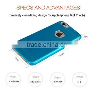 New Design Dual Aluminum Sublimation Case for Iphone 6 2 Layer thumbnail-4