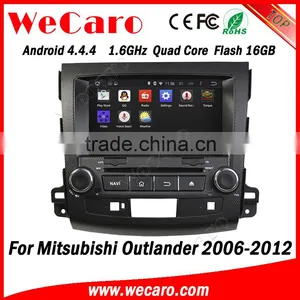 Wecaro WC-MO8063 Android 4.4.4 Car Dvd Player for Mitsubishi Outlander 2006 - 2012 3G Wifi Playstore thumbnail-1