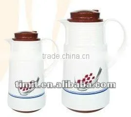 0.5L Plastic Vacuum FLask With FLower (V-4505) thumbnail-1