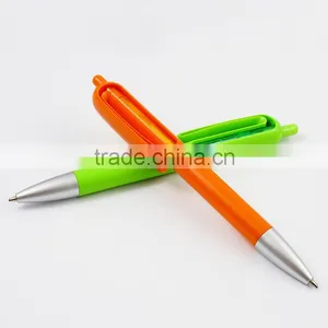 Best Sell OEM Wholesale Colorful Plastic Ballpoint Ball-point Pen Advertisement Free Sample thumbnail-6