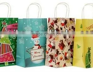 Christmas Festival Printed Paper Bag thumbnail-1